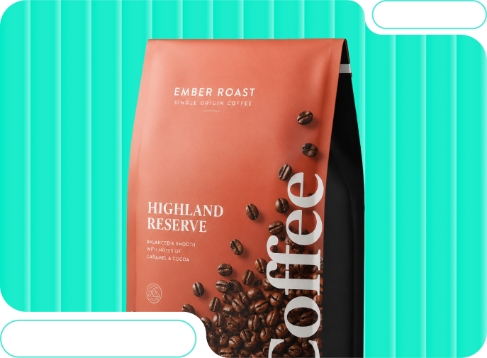 Ember Roast Packaging
